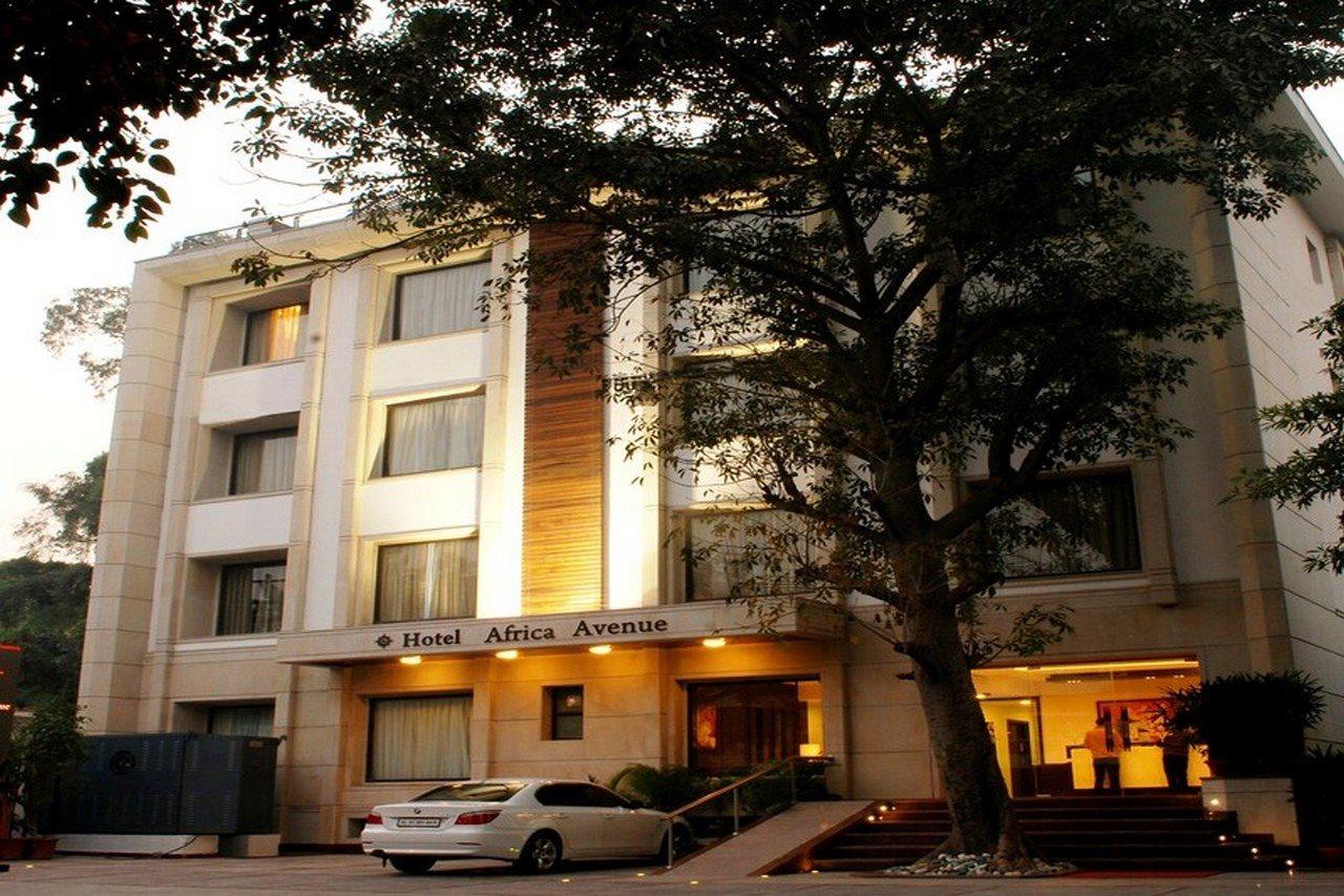Africa Avenue Gk - 1 Hotel New Delhi Exterior foto